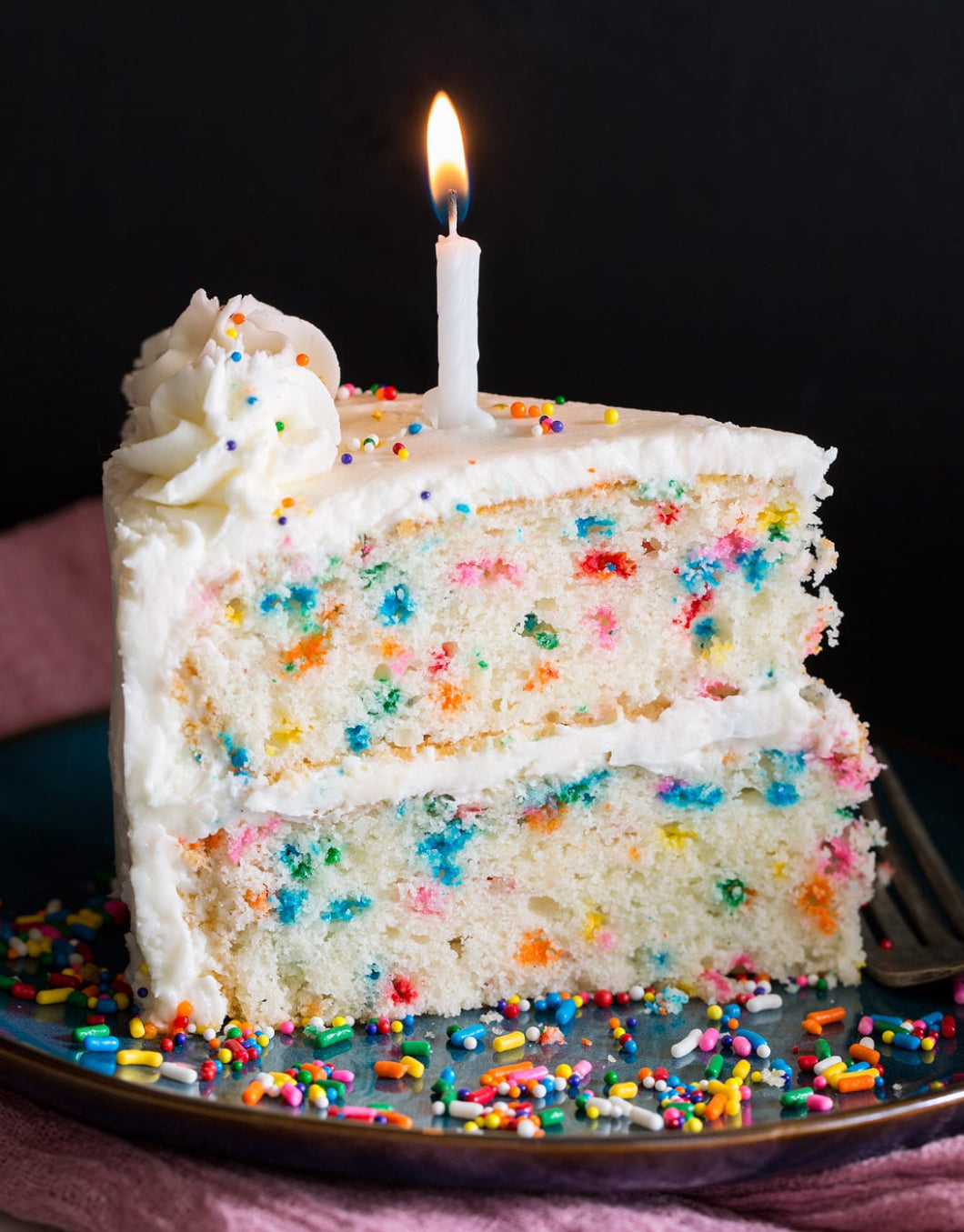 Birthday Cake 8oz Candle